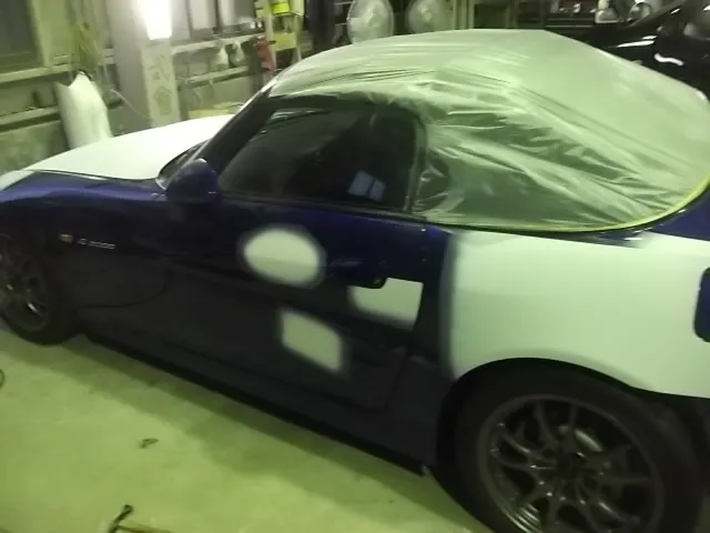 Ｓ２０００AP12オールペイント全塗装板金塗装修理千葉